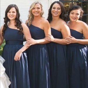 Vera Wang Dark Blue bridesmaid dress